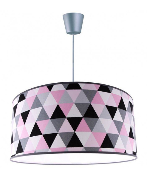 Lampa do pokoju dzicecego z kolorowym z abażurem 
