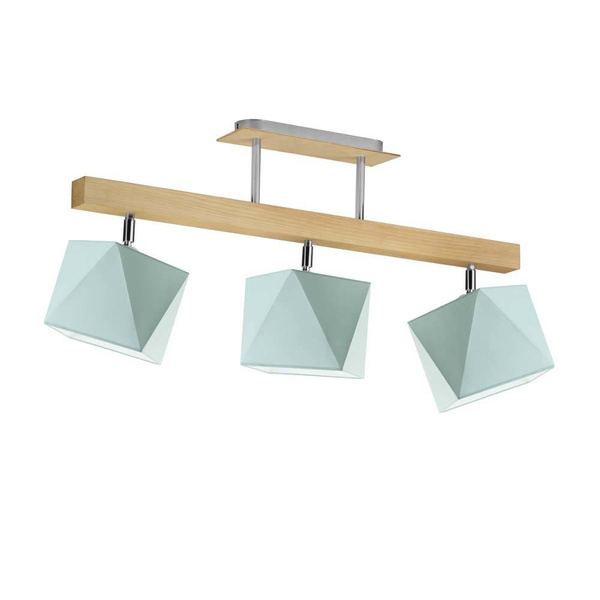 Lampa sufitowa dla dziewczynki i chłopca żółte abażury Zaczarowany Diamencik