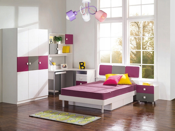 Lampa sufitowa do pokoju dziecka pastelowa Zakręcony Kubeczek 3xE27 Led 