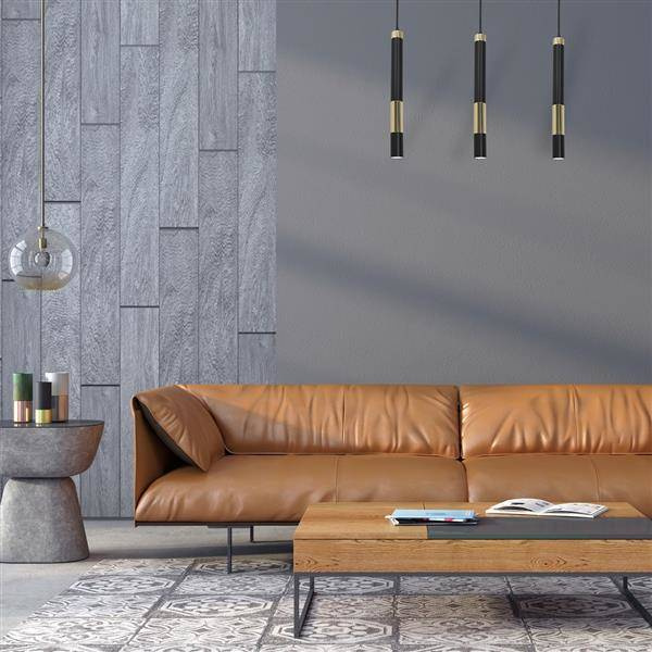 Lampa wisząca DALLAS GOLD 3xGU10 Listwa MLP6547