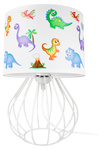 Lampa sufitowa do pokoju dziecka  nowoczesna z dinozaurami  Pająk Dino 4xE27 LED