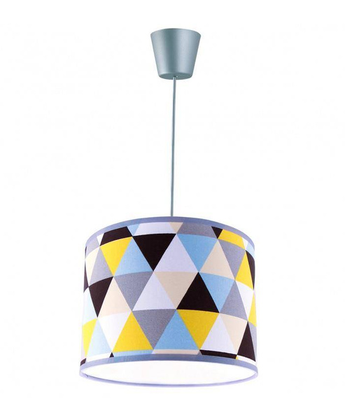 Lampa do pokoju dziecka z kolorowym z abażurem 