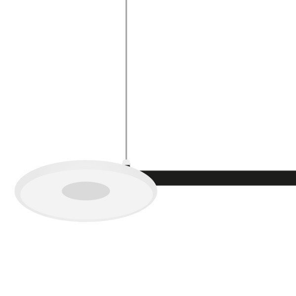 Lampa wisząca GIRO LED, max zwis 100 cm, śr 65 cm