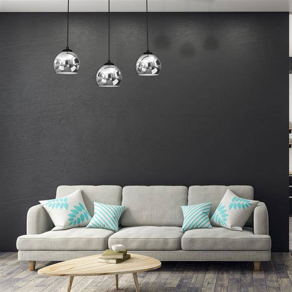 Lampa wisząca TORO BLACK / GOLD 3xE27