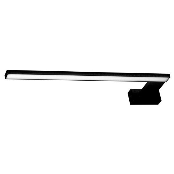 Nad lustro czarny SHINE prawy 45cm RH