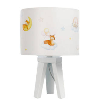 Lampka dziecięca stołowa Leśni Przyjaciele i Chmurki