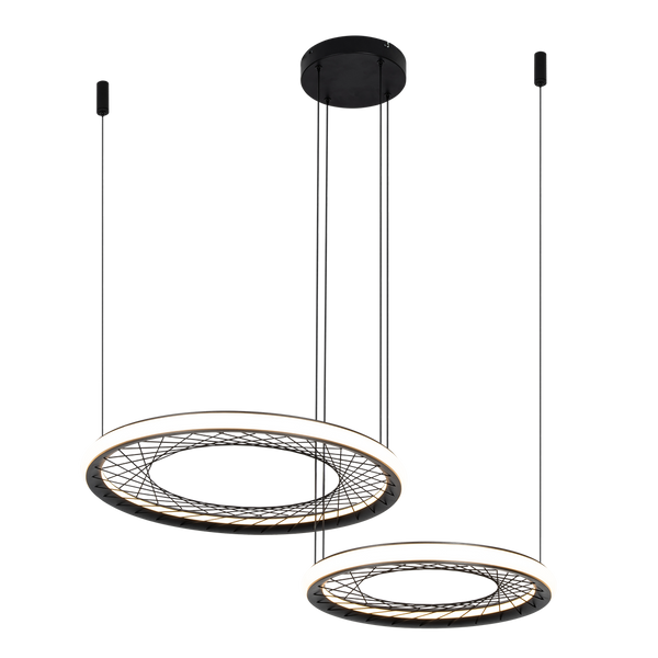 Lampa wisząca NEST 77W LED 61+41cm