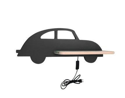 Lampa kinkiet półeczka 5W LED 4000K IQ Kids Car szary 21-85061