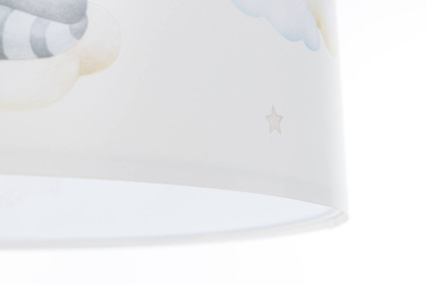 Lampa sufitowa dla dziecka Leśni Przyjaciele i Chmurki 50 cm