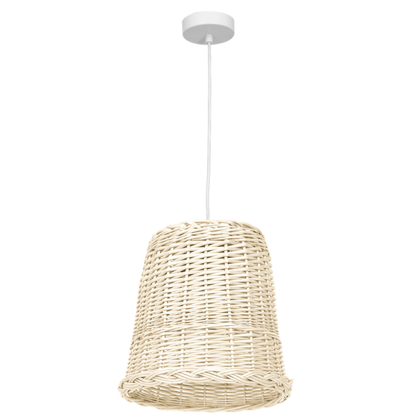 Lampa wisząca VIMINI WHITE 1xE27