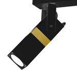Nowoczesna lampa sufitowa VIDAR BLACK/GOLD 3xGU10 MLP6278