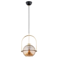 Lampa wisząca ALFA LERIA ZŁOTA 1xE27 25cm | 61285