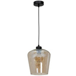 Nowoczesna lampa wisząca SANTIAGO AMBER MLP6607