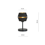 PIANO LN BLACK/GOLD