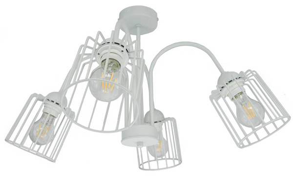 SUFITOWA LAMPA ARCANA 4 SZARA TUBA