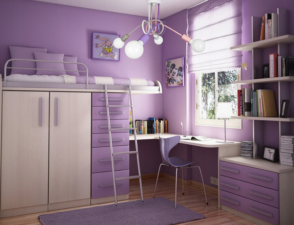 Lampa sufitowa do pokoju dziewczynki pastelowa Tęczowy Zawijas 4xE27 Led 