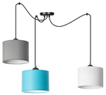 Lampa sufitowa do pokoju dziecka typu pająk Walec Spyder 3