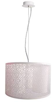 Lampa sufitowa wisząca 3X40W E14 biały MADRAS 33-27290