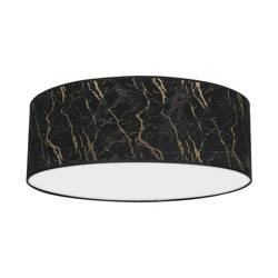 Lampa sufitowa SENSO Black/Gold Ø500mm 3xE27
