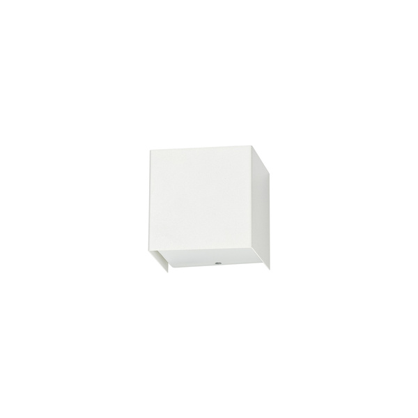 Kinkiet CUBE white 9cm sześcian