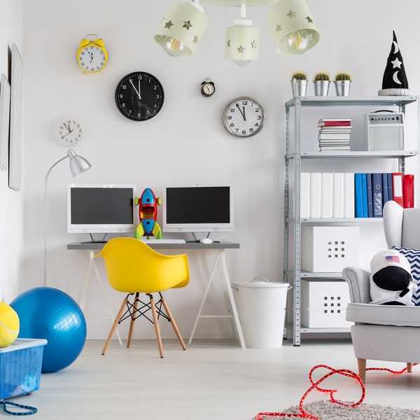 Lampa sufitowa do pokoju chłopca i dziewczynki beżowa w gwiazdki 3xE27 led