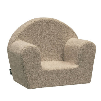 Fotelik do pokoju dziecięcego Mati ciemny beż