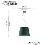  Nowoczesny Żyrandol TUNIS GOLD