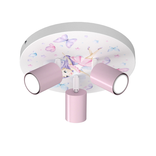 Lampa sufitowa do pokoju dziewczynki Wróżka GU10