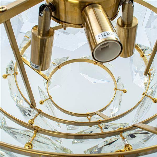 Lampa wisząca / Żyrandol GRACE GOLD 6xE14 marki MiLAGRO