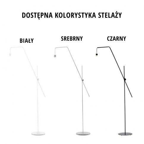 Nowoczesna Lampa stojąca TOLEDO GOLD