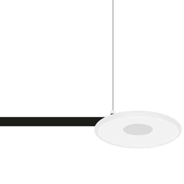 Lampa wisząca GIRO LED, max zwis 100 cm, śr 65 cm