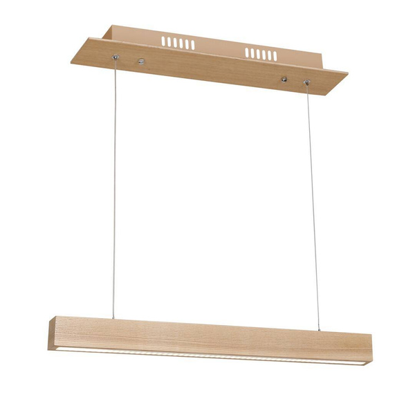 Lampa wisząca TIMBER, naturalne drewno, 12W LED, barwa ciepła 3000K, MLP567