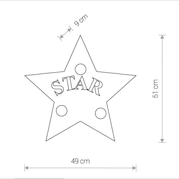 Kinkiet TOY-STAR
