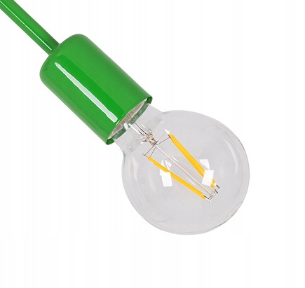 Lampa sufitowa do pokoju dziecka kolorowa Magiczny Zawijas 5xE27 Led 