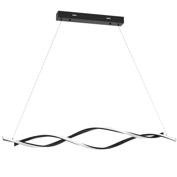 LAMPA WISZĄCA GRANT BLACK 38W LED