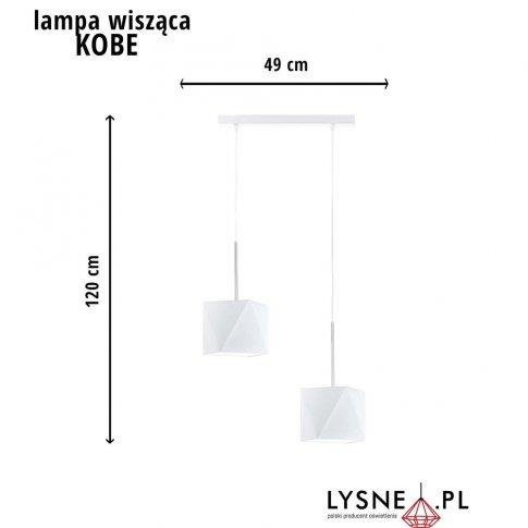 Geometryczne oświetlenie KOBE do pokoju dziecięcego