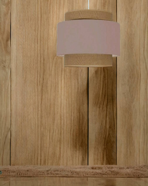 Lampa wisząca do pokoju dziecka w stylu Boho Cappuccino 2xE27