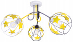 Lampa sufitowa do pokoju dziecka w gwiazdki Edison