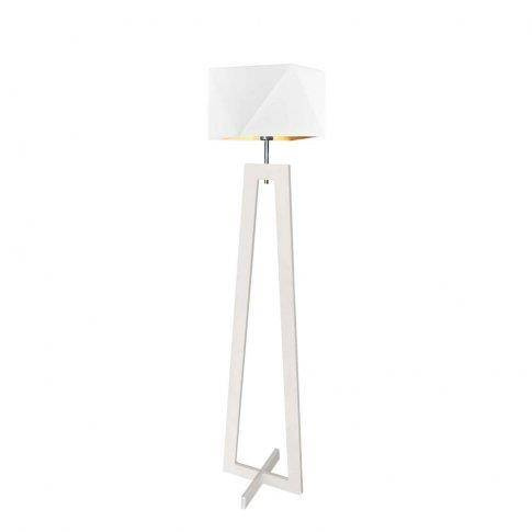 Nowoczesna lampa drewniana BAKU GOLD