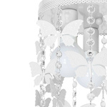 Lampa sufitowa do pokoju dziewczynki szara ANGELICA MLP1164