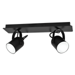 Nowoczesna lampa sufitowa PICO BLACK 2xGU10 MLP995