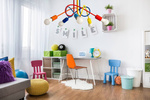 Lampa sufitowa do pokoju dziecka kolorowa Led Mondo 1001/5MX2