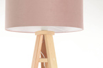 Lampa podłogowa dla dziewczynki różowa trójnóg Jasmine