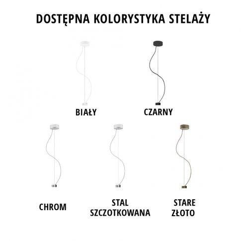 Lampa wisząca do pokoju dziecięcego Hajfa fi 40 cm 3xE27 