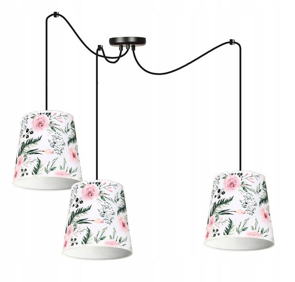 Lampa dziecięca typu pająk Stożek Spyder 3 