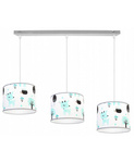 Lampa do pokoju dziecka z abażurem regulowana 