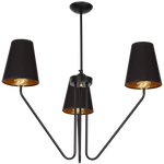 Żyrandol VICTORIA BLACK 3xE27 MLP4912