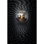 Lampa wisząca zwis kula POLARIS I transparentny/chrom śr. 20cm