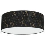 Lampa sufitowa SENSO Black/Gold Ø500mm 3xE27