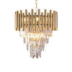 Żyrandol glamour MADISON GOLD ML5992